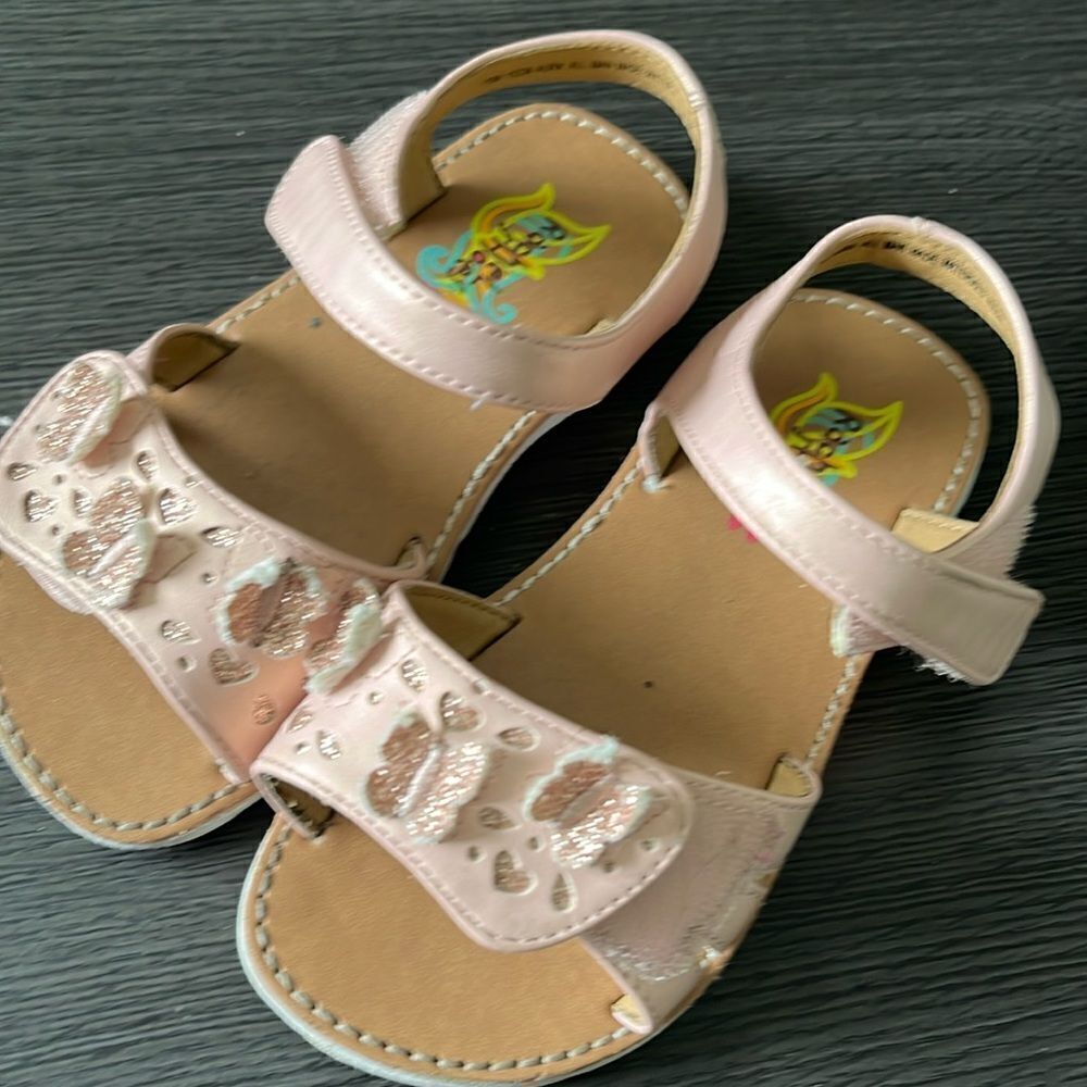 Cute pink sandals